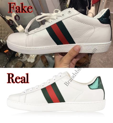 gucci sneakers replica|how to tell if gucci shoes are fake.